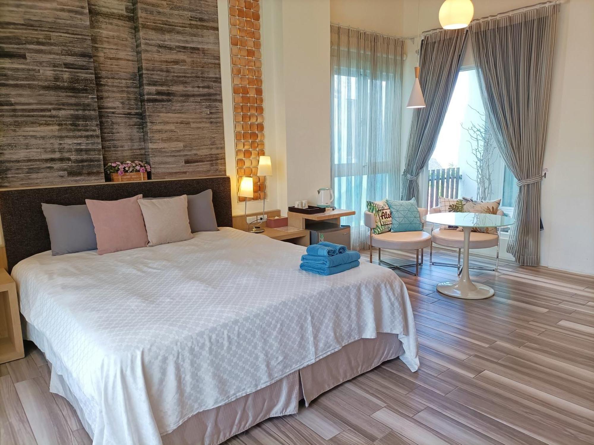 白水木民宿-有海的小鎮,好像更浪漫些-可包棟-國旅卡特約店 Cape Eluanbi Room photo